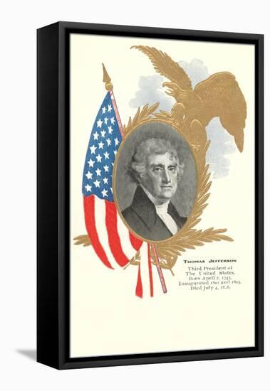 Thomas Jefferson-null-Framed Stretched Canvas