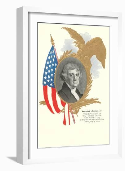 Thomas Jefferson-null-Framed Art Print