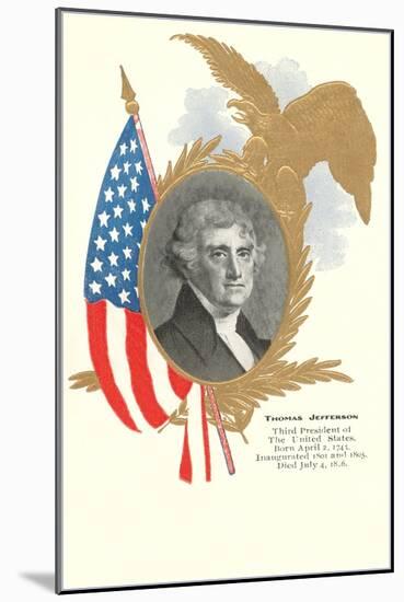 Thomas Jefferson-null-Mounted Art Print