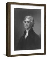 Thomas Jefferson-Henry Bryan Hall-Framed Giclee Print