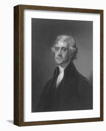 Thomas Jefferson-Henry Bryan Hall-Framed Giclee Print