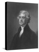 Thomas Jefferson-Henry Bryan Hall-Stretched Canvas