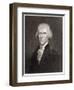 Thomas Jefferson-W Holl-Framed Art Print