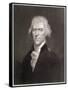 Thomas Jefferson-W Holl-Framed Stretched Canvas