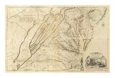 The Provinces of New York, and New Jersey, c.1776-Thomas Jefferys-Art Print