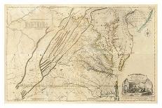 The Provinces of New York, and New Jersey, c.1776-Thomas Jefferys-Art Print