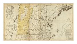 The Provinces of Massachusetts Bay and New Hampshire, Northern, c.1776-Thomas Jefferys-Art Print
