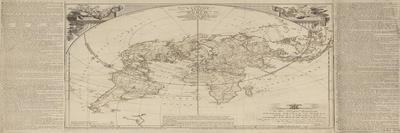 New Map of the World or Terrestrial Globe, London-Thomas Jefferys-Giclee Print