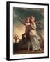 Thomas John Clavering and Catherine Mary Clavering: the Clavering Children, 1777-George Romney-Framed Giclee Print