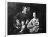 Thomas Johnson Family-Charles Wilson Peale-Framed Art Print