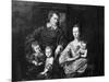 Thomas Johnson Family-Charles Wilson Peale-Mounted Art Print