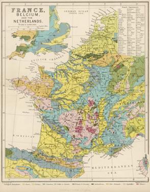 map of france belgium and the netherlands by thomas johnson