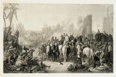 The Relief of Lucknow, and the Triumphant Meeting of Havelock, Outram and Sir Colin Campbell, 1862-Thomas Jones Barker-Giclee Print