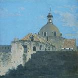 Rooftops in Naples, 18th Century-Thomas Jones-Giclee Print