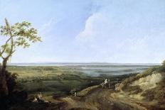 View of Portsmouth from Portsdown Hill-Thomas Jones-Giclee Print