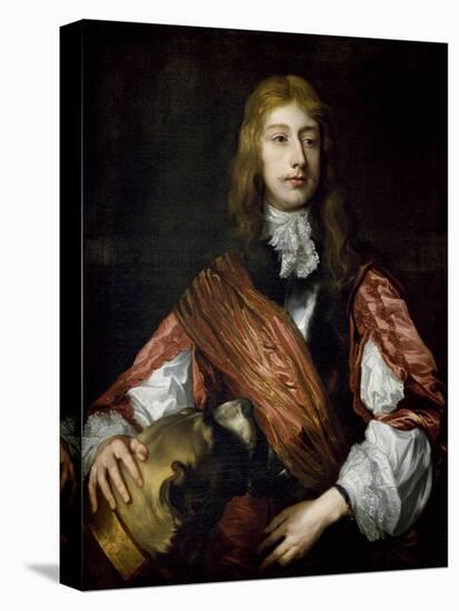 Thomas Killigrew and His Dog-Sir Anthony Van Dyck-Stretched Canvas