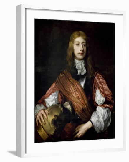 Thomas Killigrew and His Dog-Sir Anthony Van Dyck-Framed Giclee Print