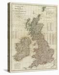 A Complete Map of the British Isles, c.1788-Thomas Kitchin-Stretched Canvas