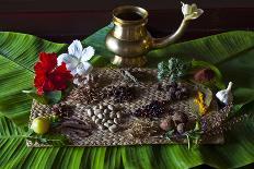 Different Indian Spices on Display at Swaswara, Karnataka, India, Asia-Thomas L-Photographic Print