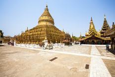 Mingalazedi Pagoda, a Buddhist Stupa Located in Bagan (Pagan), Myanmar (Burma), Asia-Thomas L-Photographic Print