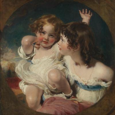 The Calmady Children (Emily, 1818–1906, and Laura Anne, 1820–94), 1823