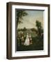 Thomas Lister and Family at Gisburne Park, 1740-41-Arthur Devis-Framed Giclee Print