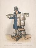 Bell-Ringer with the Stand for His Bells, 1820-Thomas Lord Busby-Giclee Print