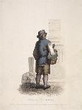 Apple Seller with a Large Basket of Fruit, 1820-Thomas Lord Busby-Giclee Print