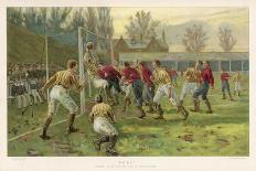 Scoring a Goal-Thomas M. Henry-Stretched Canvas