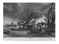 'Winter Occupation', 1755-Thomas Major-Framed Giclee Print