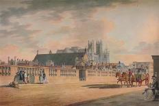 Oriel College, Oxford, with St. Mary's Church in the Distance-Thomas Malton II-Giclee Print