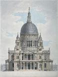 Church of St Benet Fink, Threadneedle Street, City of London, 1797-Thomas Malton II-Framed Giclee Print