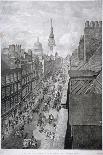 The New London Bridge with the Approach to Billingsgate Market-Thomas Mann Baynes-Framed Giclee Print