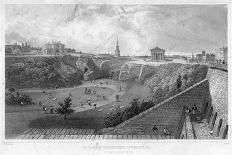 View of St James's Park and Buckingham Palace, Westminster, London, C1830-Thomas Mann Baynes-Giclee Print