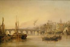 A View of Newcastle from the River Tyne-Thomas Miles Richardson-Giclee Print