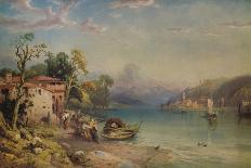 A View of Lake Como-Thomas Miles Richardson II-Giclee Print