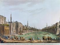 Principal Square in Grand Cairo, with Murad Bey's Palace, 1801-Thomas Milton-Giclee Print