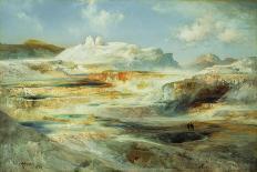 Children of the Mountain, 1867 (Oil on Canvas)-Thomas Moran-Giclee Print