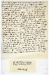 Letter from Sir Thomas More to Henry VIII, 5th March 1534-Thomas More-Giclee Print