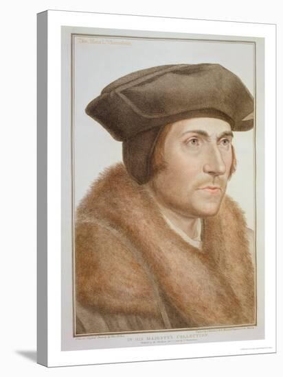 Thomas More, Lord Chancellor-Hans Holbein the Younger-Stretched Canvas