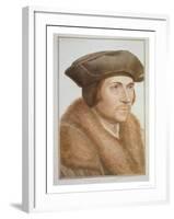 Thomas More, Lord Chancellor-Hans Holbein the Younger-Framed Giclee Print