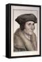 Thomas More, Lord Chancellor-Hans Holbein the Younger-Framed Stretched Canvas