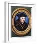 Thomas More Portrait of-Hans Holbein the Younger-Framed Giclee Print