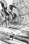Gulliver Kneels before the Lilliputians after Stealing the Blefuscudian Fleet-Thomas Morten-Giclee Print