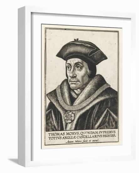 Thomas Morus-Hieronymus Wierix-Framed Giclee Print