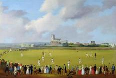 Cricket Match at Christchurch, Hampshire, c.1850-Thomas Musgrave Joy-Laminated Giclee Print