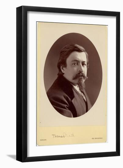 Thomas Nast (1840-1902), American Cartoonist-Napoleon Sarony-Framed Premium Photographic Print