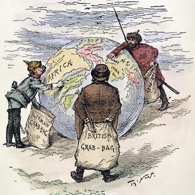 Cartoon: Imperialism, 1885