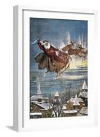 Thomas Nast: Santa Claus-Thomas Nast-Framed Giclee Print