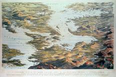 Panoramic View of the Whole Empire of Russia-Thomas Packer-Stretched Canvas